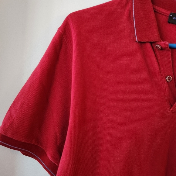 Etro Men's polo, size 2XL, red - Picture 2 of 5